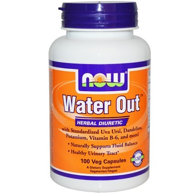 Now Foods, Water Out, Herbal Diuretic